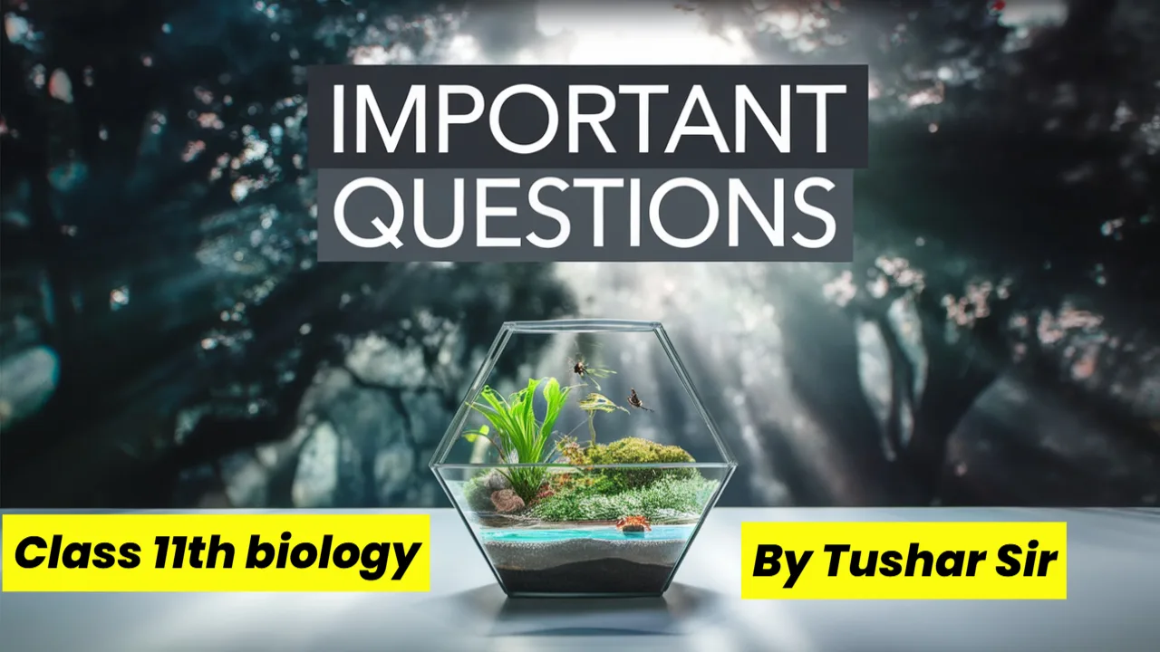Class 11th Biology